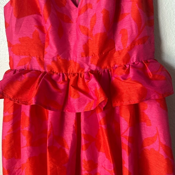 KATE SPADE For Target Pink Sleeveless VNeck Size 8 Pink Formal Midi Dress BNWT - Picture 6 of 13